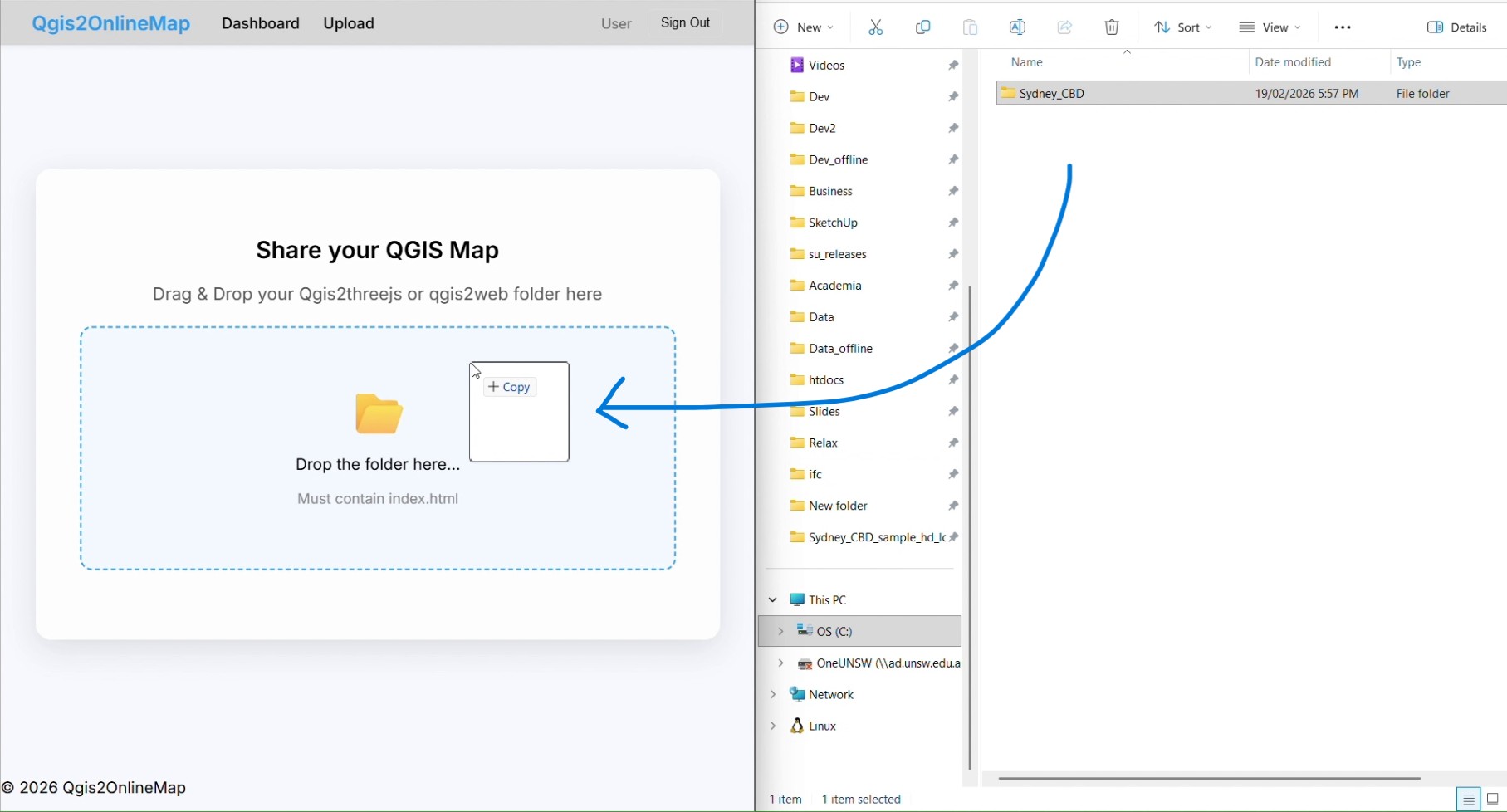 QGIS Interface